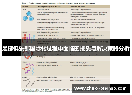 足球俱乐部国际化过程中面临的挑战与解决策略分析